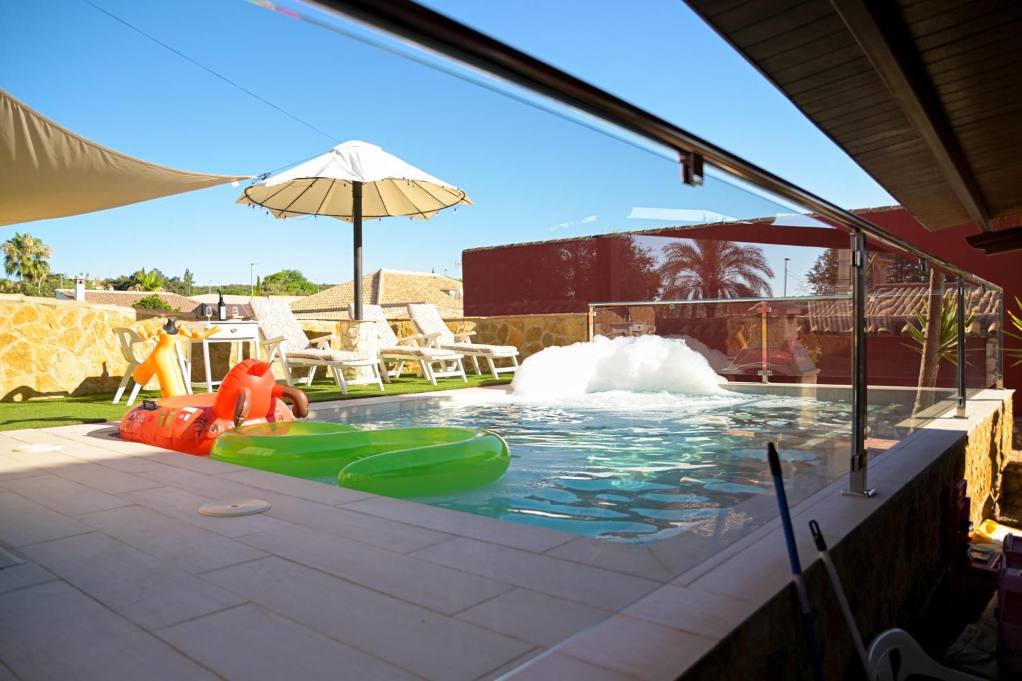 Casa Rural La Encina オルナチュエロス エクステリア 写真